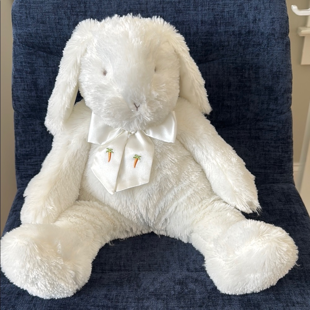Bunnies by the Bay White Easter Rabbit Plush